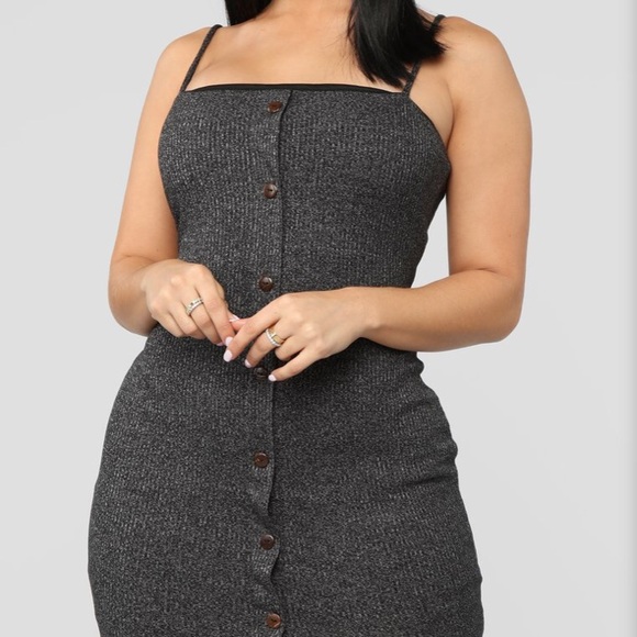 Fashion Nova Spaghetti Strap Casual Dress - Picture 2 of 4